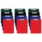 Better Office Products Plastic Clipboards, Durable, 12.5 x 9 Inch, Low Profile Clip, Black, Blue, Red, Green, 12PK 45099 - alternate 1